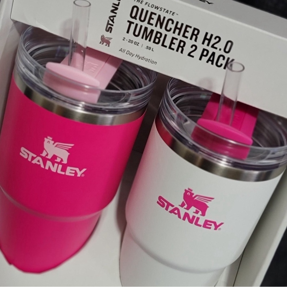Pink & White Stanley set